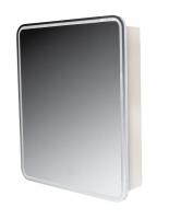 Зеркало-шкаф "Каре 60*80" с подсветкой, сенсор на зеркале