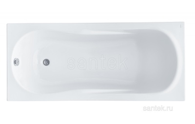 Ванна Santek Каледония 170х75 прямоугольная белая 1WH302391