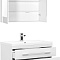 Комплект мебели для ванной Aquanet Нота NEW 90 белый (камерино)