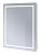 Зеркальный шкаф РОДОС 60 Правый с подсветкой (1 дверь)