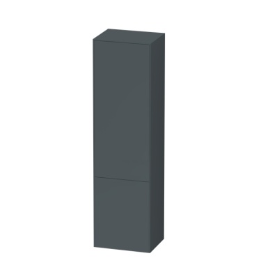 INSPIRE V2.0, шкаф-колонна, универсальный, подвесной, 40 см, push-to-open, графит мато