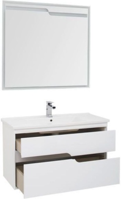 Мебель для ванной Aquanet Модена 100 белый