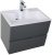 Мебель для ванной Aquanet Алвита 70 серый антрацит