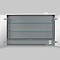 SPIRIT 2.0, Зеркальный шкаф с LED-подсветкой, 100 см, цвет: белый, глянец