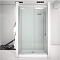 Душевая дверь Aquanet Alfa NAA6121 150, прозрачное стекло
