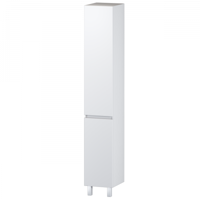 GEM S, шкаф-колонна, напольный, правый, 30 см, белый глянец