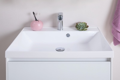 Мебель для ванной Aquanet Гласс 60 белый