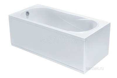 Ванна Santek Касабланка XL 180х80 прямоугольная белая 1WH302482